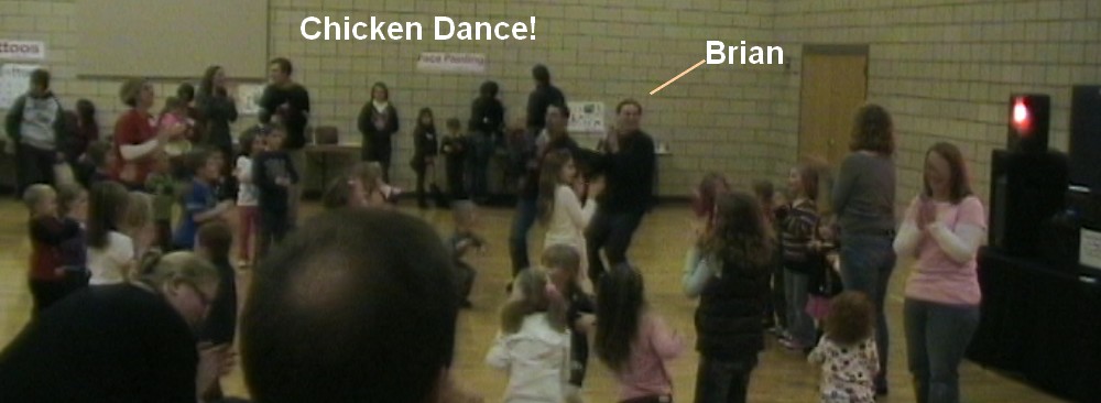 Chicken Dance Fun at Kids DJ shows