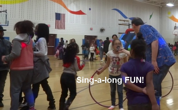 Sing-a-long fun at Kids DJ shows